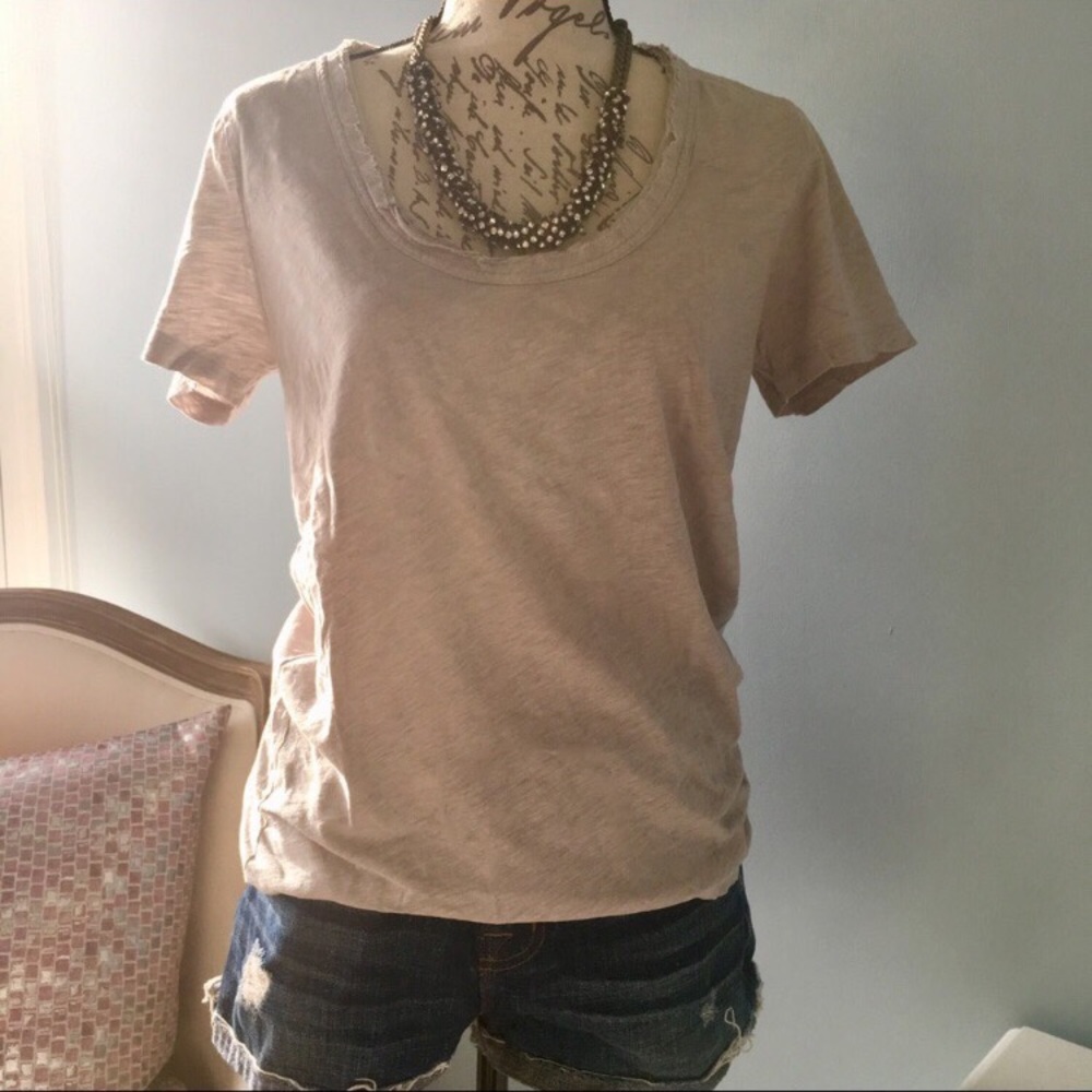 ✨ J. Crew Scoop Neck Tissue Tee